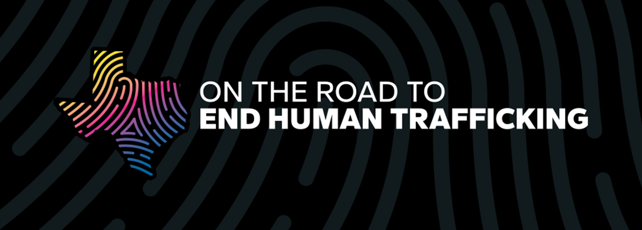 On the road to end human trafficking with texas shape
