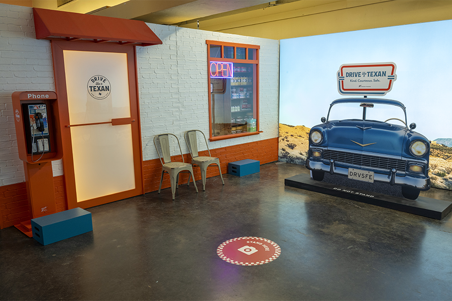 Drive Like a Texan gas station